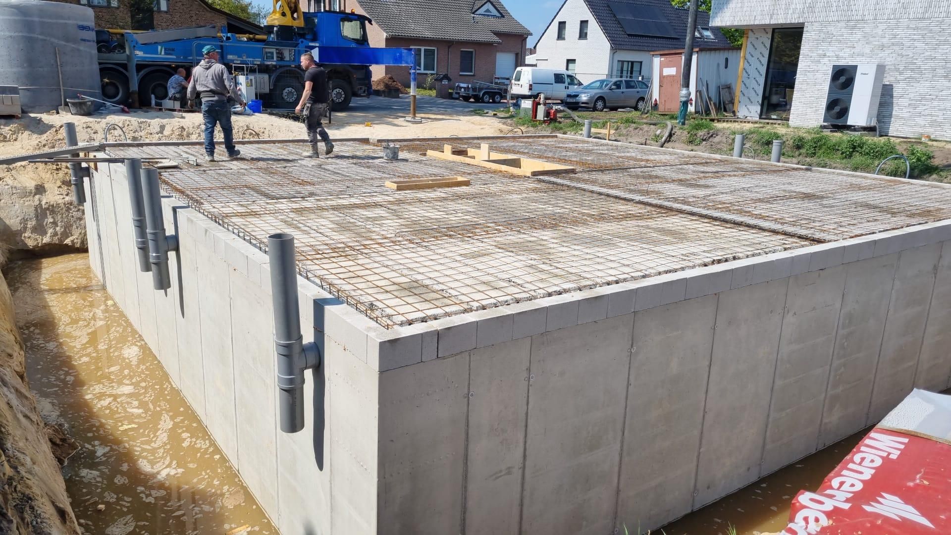 Jean pierre dewit en zoon grondwerken 22 05 02 nieuwbouw ruben maas